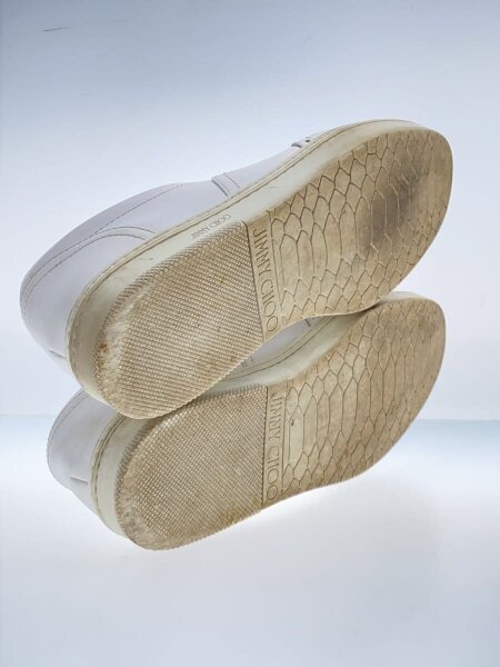 JIMMY CHOO(ジミーチュウ) / ローカットスニーカー/41/WHT | 中古品の