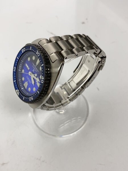 SEIKO(セイコー) / 自動巻腕時計/アナログ/ステンレス/BLU/SLV/SS/4R36 