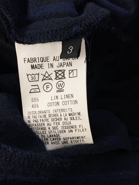 s'yte(サイト) / ボトム/3/リネン/NVY/UY-P12-304 | 古着の販売・通販