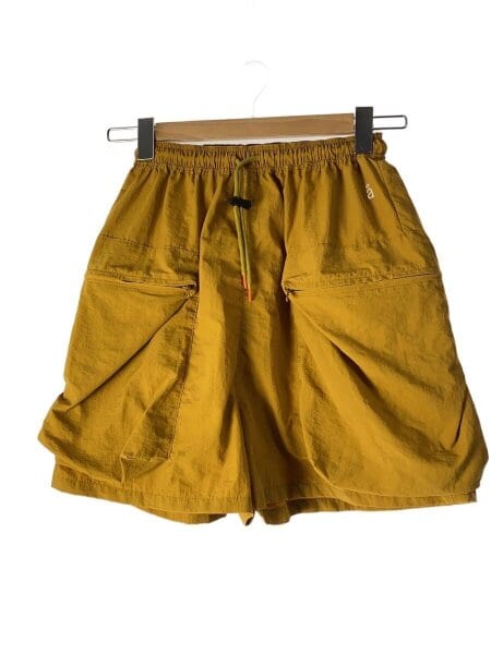 ナゴンスタンス　nagonstans 撥水加工　ウエストゴム　ショートパンツ nagonstans(ナゴンスタンス) / ショートパンツ/--/ナイロン/YLW/無地