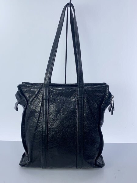 BALENCIAGA(バレンシアガ) / bazar bag/レザー/BLK/無地/ショルダー欠