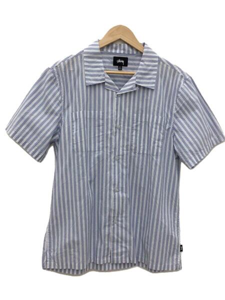 stussy 開襟シャツ 美品 stussy オープンカラーワークシャツ