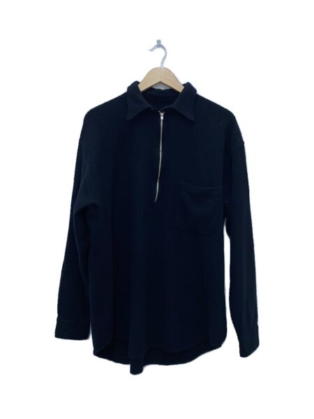 COMOLI(コモリ) / 23AW/縮絨ウールハーフジップシャツ/長袖シャツ/3 