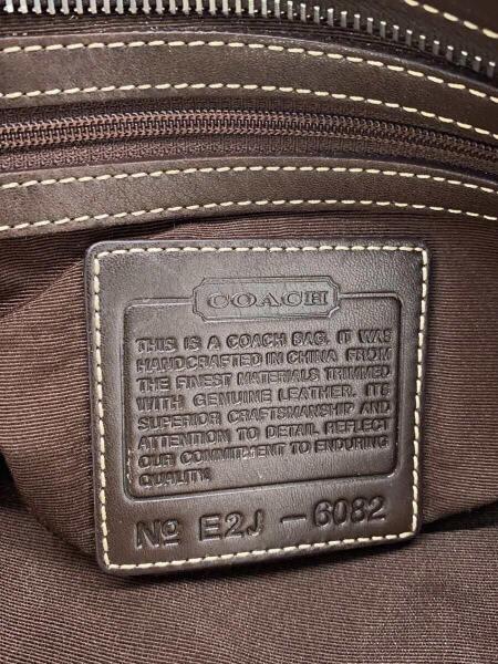COACH(コーチ) / E2J 6082/トートバッグ_シグネチャー/キャンバス 