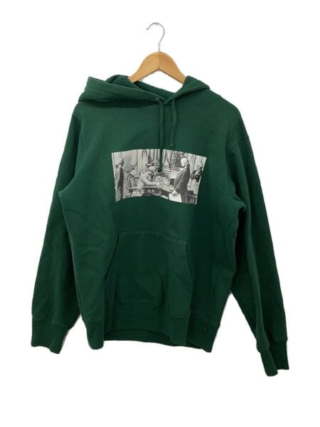 Supreme(シュプリーム) / パーカー/M/コットン/グリーン/プリント/ロゴ  