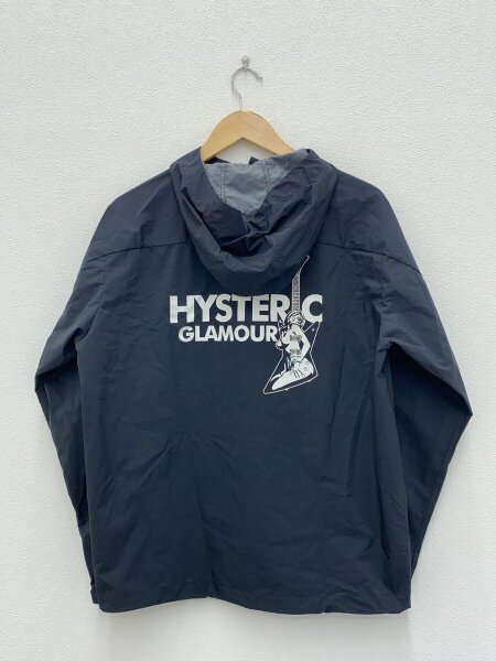 ヒステリックグラマー　パッカブルフーデッドブルゾン　ナイロンジャケット　M HYSTERIC GLAMOUR（ヒステリックグラマー）の「HYS SWASH LOGO