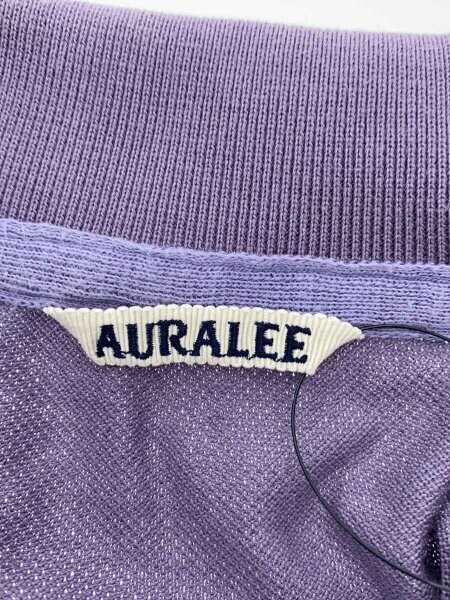 AURALEE(オーラリー) / 半袖シャツ/4/コットン/パープル/A22SP01EK 