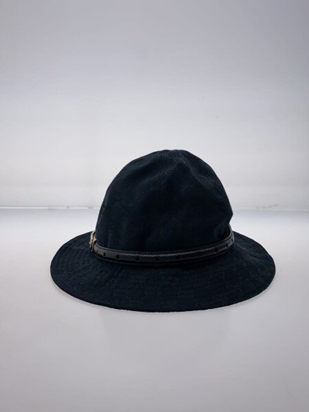GUCCI(グッチ) / バケットハット/M/ポリエステル/BLK/メンズ | 中古品 