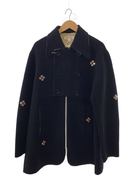 MASU(エムエーエスユー) / ZIP-UP CLOVER STUDS COAT コート/48/ウール 