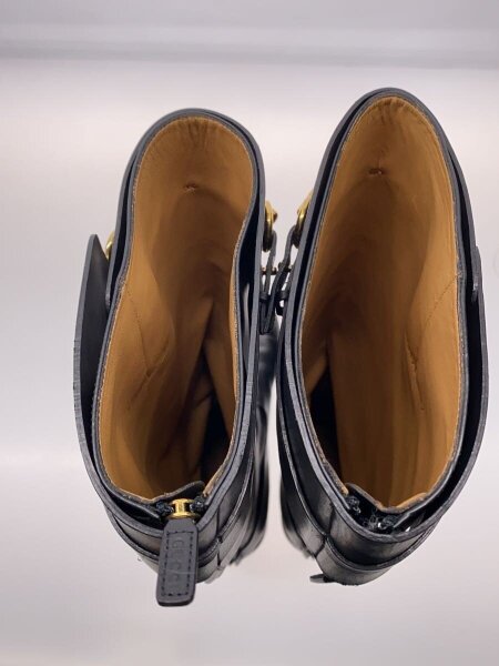 GUCCI(グッチ) / ロングブーツ/37/BLK/レザー/323491/ホースビット