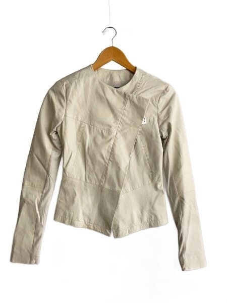 EMPORIO ARMANI(エンポリオアルマーニ) / Diagonal Zip Leatehr Jacket 