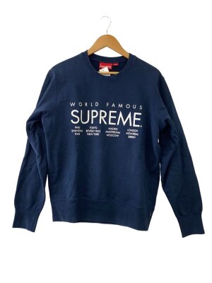 Supreme(シュプリーム) / 18AW/World Famous Crewneck/スウェット/S 