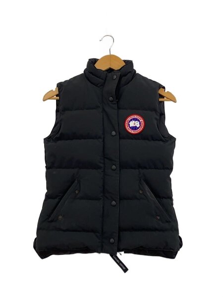 CANADA GOOSE ブラックダウンベスト XS/TP カナダグース 【公式通販】