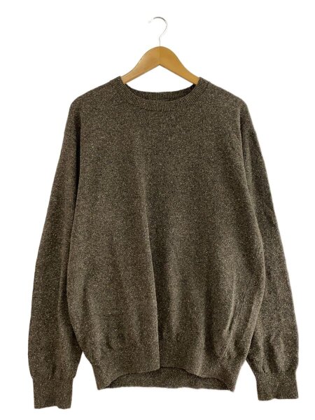 BATONER(バトナー) / 26SS REVIVAL SILK CREW NECK/3/シルク/ブラウン