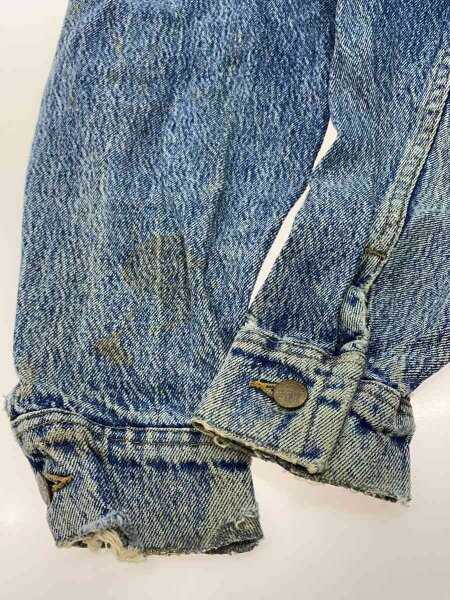 Lee(リー) / 80s Vintage USA製 220-8548 ケミカルウォッシュ Gジャン 