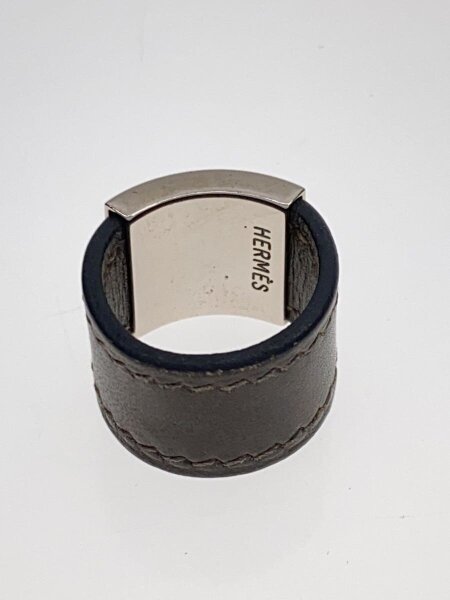 HERMES(エルメス) / ルーリーリング/9～10号/レザー/KHK/レディース 