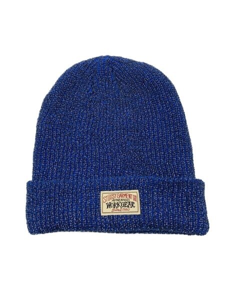 STUSSY(ステューシー) / Cuff Reflective Yarn ビーニー ニット