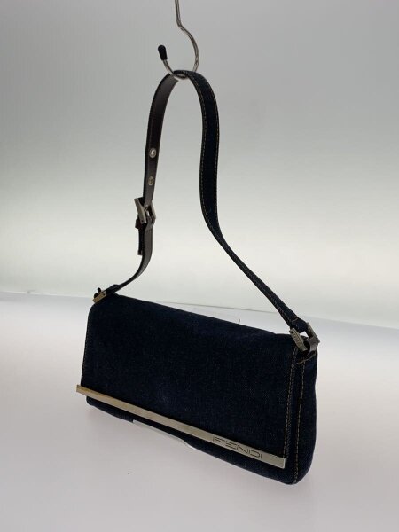 美品☆　フェンディ　マンマバケット　デニム　フラップ　ハンドバッグ FENDI(フェンディ) / マンマバケット デニムフラップ ワンショルダー