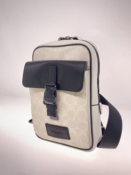 COACH(コーチ) / ショルダーバッグ/レザー/WHT/モノグラム/C2361