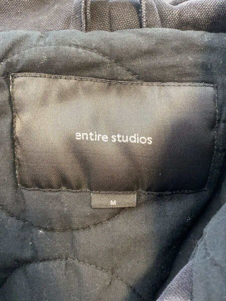 entire studios(エンタイアスタジオ) / W2 BOMBER OKRA/ジャケット/M