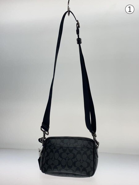 COACH(コーチ) / ショルダーバッグ/レザー/BLK/無地/F50715 | 中古品の