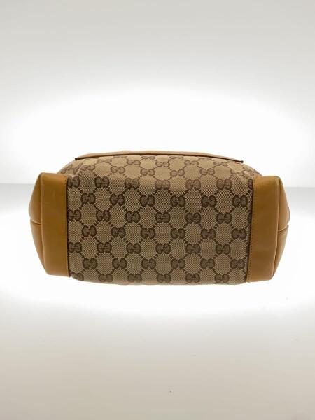 GUCCI　アイアンハンドルバッグ　　中古品 GUCCI(グッチ) / ハンドバッグ/キャンバス/BRW/総柄/019 0402 3754