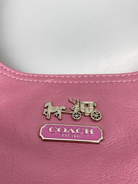 COACH(コーチ) / マギー_マディソン_ピンク/レザー/PNK/無地 | 中古品 