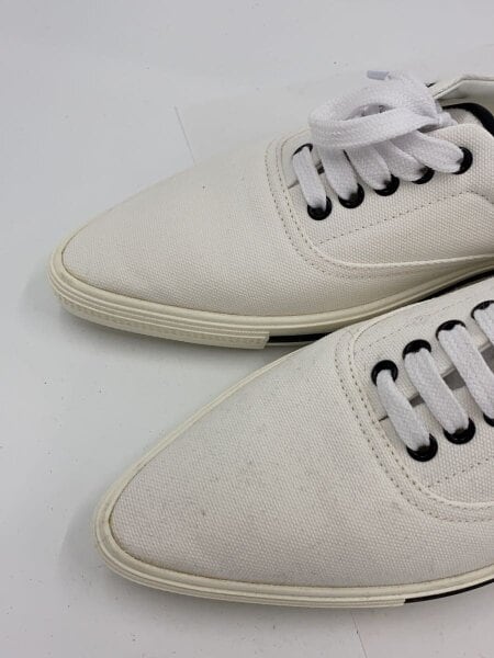 SAINT LAURENT / ローカットスニーカー/42.5/WHT/キャンバス/731838 SAINT LAURENT(サンローラン) / ローカットスニーカー/42.5/WHT