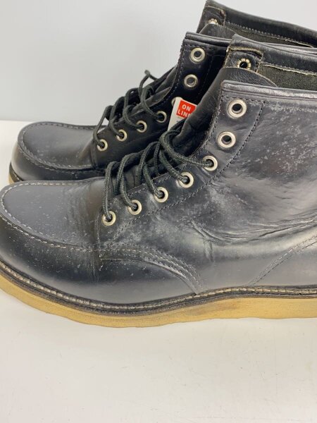 RED WING / レースアップブーツ・6インチクラシックモックトゥ/US9/BLK// RED WING(レッドウィング) / レースアップブーツ・6インチクラシック