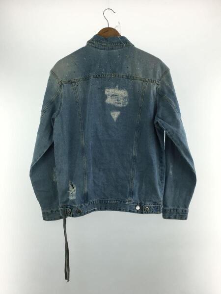 KITH キス ダメージ加工デニムジャケット ジージャン XL ブラック メンズ