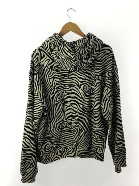 CELINE(セリーヌ) / ZEBRA/ルーズプルオーバーフーディーパーカー/XXL 