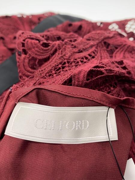 CELFORD(セルフォード) / リーフレースワンピース/半袖ワンピース/38 