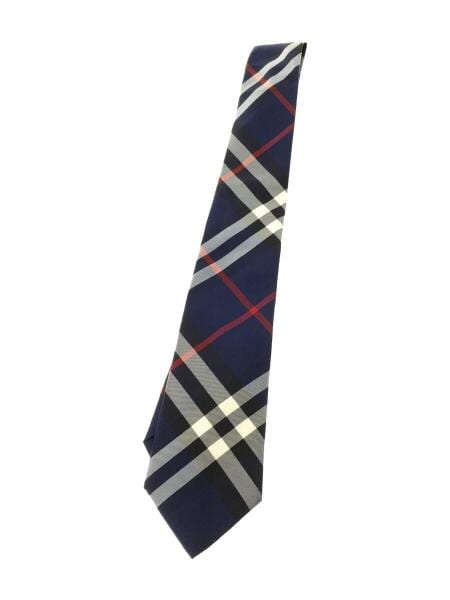 【極美品】BURBERRY バーバリー ネクタイ ネイビー ストライプ シルク ネイビー バーバリー ネクタイ 値段 BURBERRY LONDON バーバリー