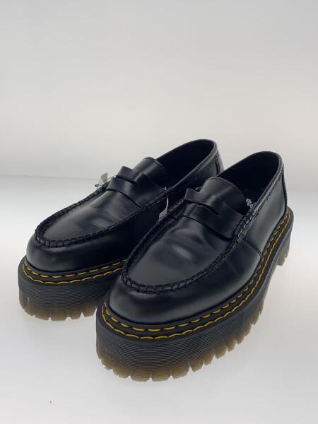 penton quad double stitches Dr. Martens Penton quad loafers in black