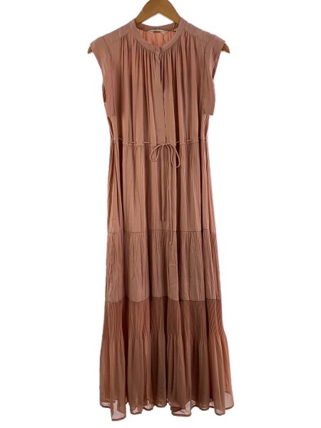 COCO DEAL(ココディール) / プリーツティアードノースリワンピース  