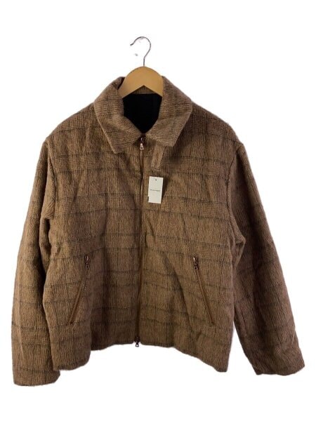 MARKAWARE(マーカウェア) / RIDING JACKET/2/アルパカ/BRW/チェック 