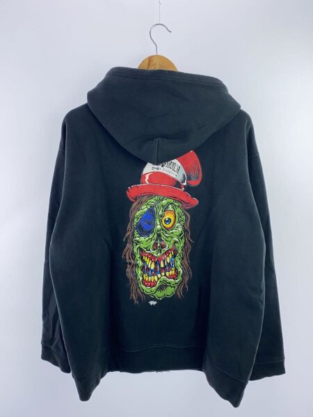 buttstain(バットステイン) / ジップパーカー/XXL/コットン/BLK | 古着 