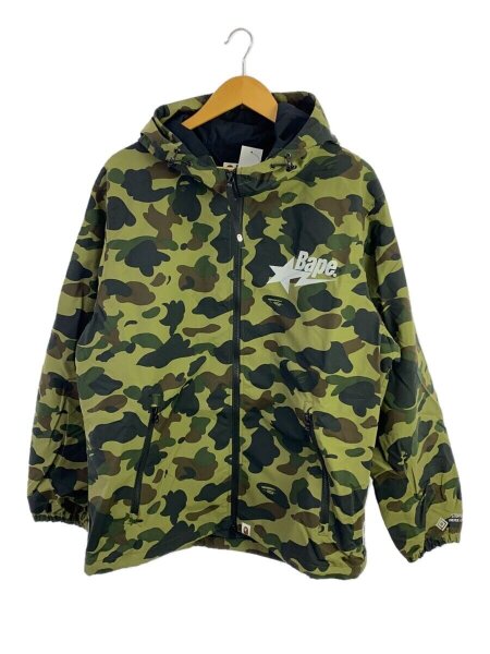 a bathing ape Gore-Tex カモフラナイロンジャケット XL
