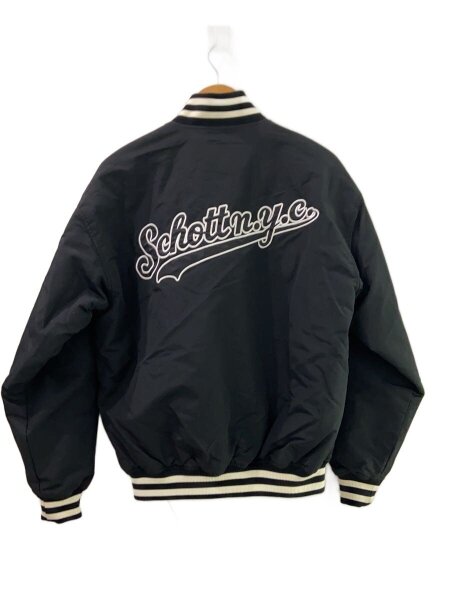Schott(ショット) / スタジャン/M/ナイロン/BLK/3112079 | 古着の販売 