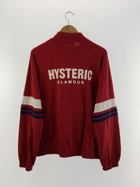 HYSTERIC GLAMOUR / ジャケット/L/HG TEAM LOGO/トラックジャケット/コットン/RED/02251CJ04// HYSTERIC GLAMOUR(ヒステリックグラマー) / ジャケット/L/HG TEAM LOGO
