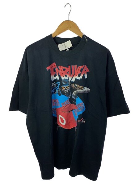 doublet(ダブレット) / TENBUYER T-SHIRT/XL/コットン/BLK/25SS78CS390 