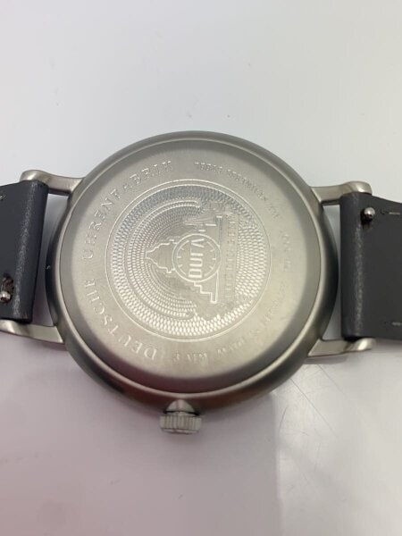 DUFA(ドゥッファ) / GROPIUS/クォーツ腕時計/アナログ/レザー/SLV/GRY