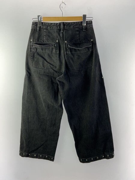 OMAR AFRIDI(オマールアフリディ) / RIVETED WIDE CROPPED DENIM TR/44 