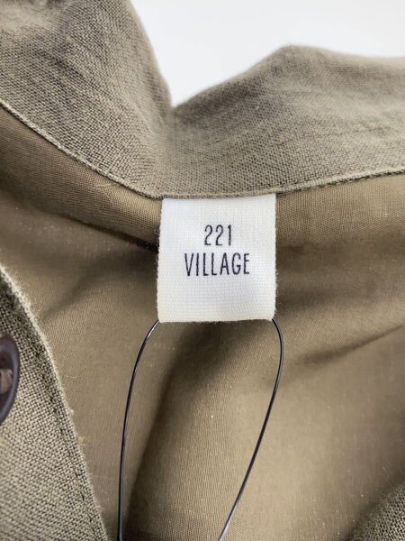 221VILLAGE(ニーニーイチビレッジ) / オールインワン/3/リネン/KHK 