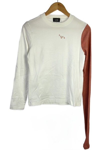 soduk ribbon long t-shirt ホワイト BEAUTY&YOUTH UNITED ARROWS