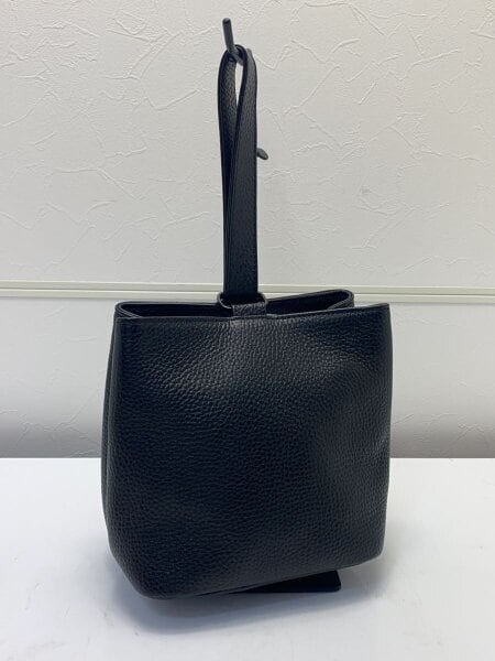 HushTug(ハッシュタグ) / 巾着バッグ/レザー/BLK | 中古品の販売・通販