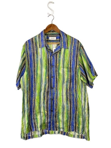 TAAKK(ターク) / 半袖シャツ/3/シルク/マルチカラー/TA18SS-SH027 