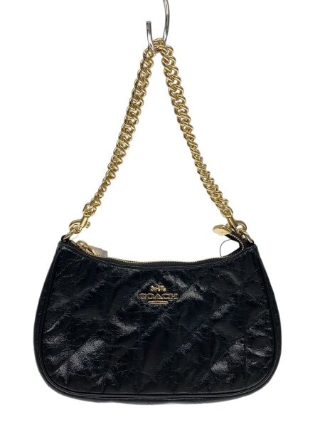 COACH(コーチ) / テリショルダーバッグ/キルティング/レザー/BLK/CDY83 