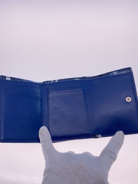 【値下げ】新品　VASIC x JANTJE_ONTEMBAAR 三つ折り財布 VASIC(ヴァジック) / ×JANTJE_ONTEMBAAR/3つ折り財布/--/BLU