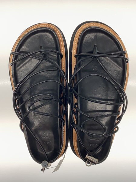 sacai レザーストラップサンダル 41 新品未使用 箱付 23-03064M sacai(サカイ) / 23SS/サンダル/41/BLK/レザー/23-03064m// | 中古品